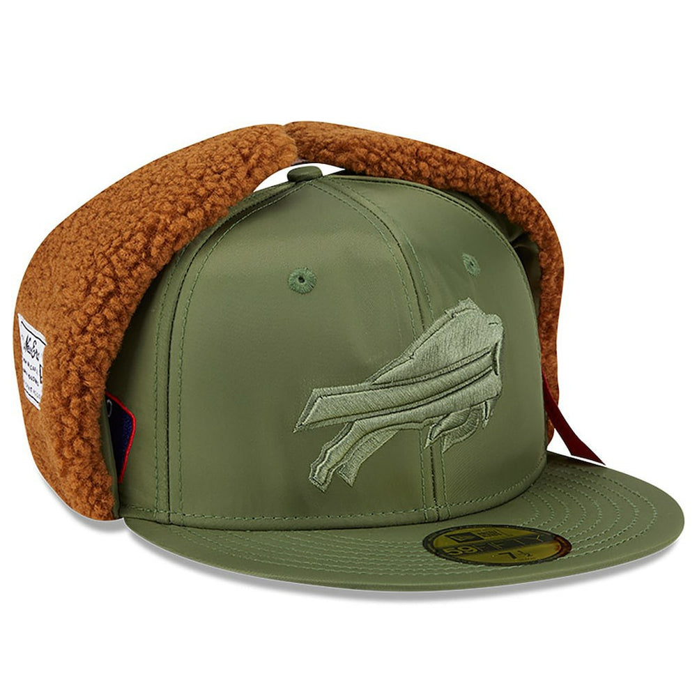 x Alpha Industries Dog Ears 59FIFTY Fitted Hat - Buffalo Bills