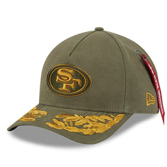 x Alpha Industries A-Frame 9FORTY Adjustable Hat - San Francisco 49ers