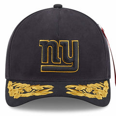 x Alpha Industries A-Frame 9FORTY Adjustable Hat - New York Giants