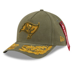 x Alpha Industries A-Frame 9FORTY Adjustable Hat - Tampa Bay Buccaneers