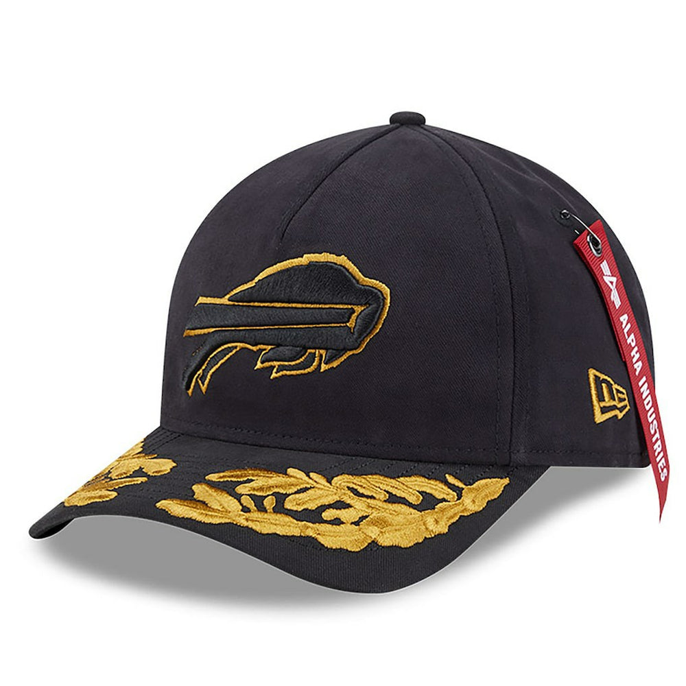 x Alpha Industries A-Frame 9FORTY Adjustable Hat - Buffalo Bills