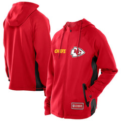 Combine Authentic Raglan Scuba Full-Zip Hoodie - Kansas City Chiefs