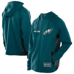 Combine Authentic Raglan Scuba Full-Zip Hoodie - Philadelphia Eagles