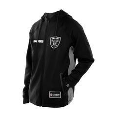 Combine Authentic Raglan Scuba Full-Zip Hoodie - Las Vegas Raiders