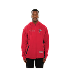 Combine Authentic Raglan Scuba Full-Zip Hoodie - Atlanta Falcons