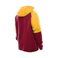 Combine Authentic Color Block Raglan Pullover Hoodie - Washington Commanders