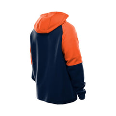 Combine Authentic Color Block Raglan Pullover Hoodie - Chicago Bears