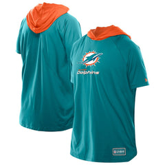 Combine Authentic Hooded Raglan Short-Sleeve T-Shirt - Miami Dolphins