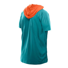 Combine Authentic Hooded Raglan Short-Sleeve T-Shirt - Miami Dolphins