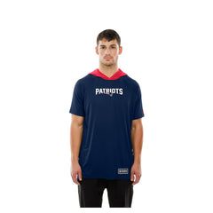 Combine Authentic Hooded Raglan Short-Sleeve T-Shirt - New England Patriots