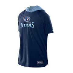 Combine Authentic Hooded Raglan Short-Sleeve T-Shirt - Tennessee Titans