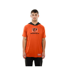 Combine Authentic Hooded Raglan Short-Sleeve T-Shirt - Cincinnati Bengals