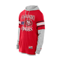 Twofer Layered Long Sleeve Hoodie T-Shirt - San Francisco 49ers