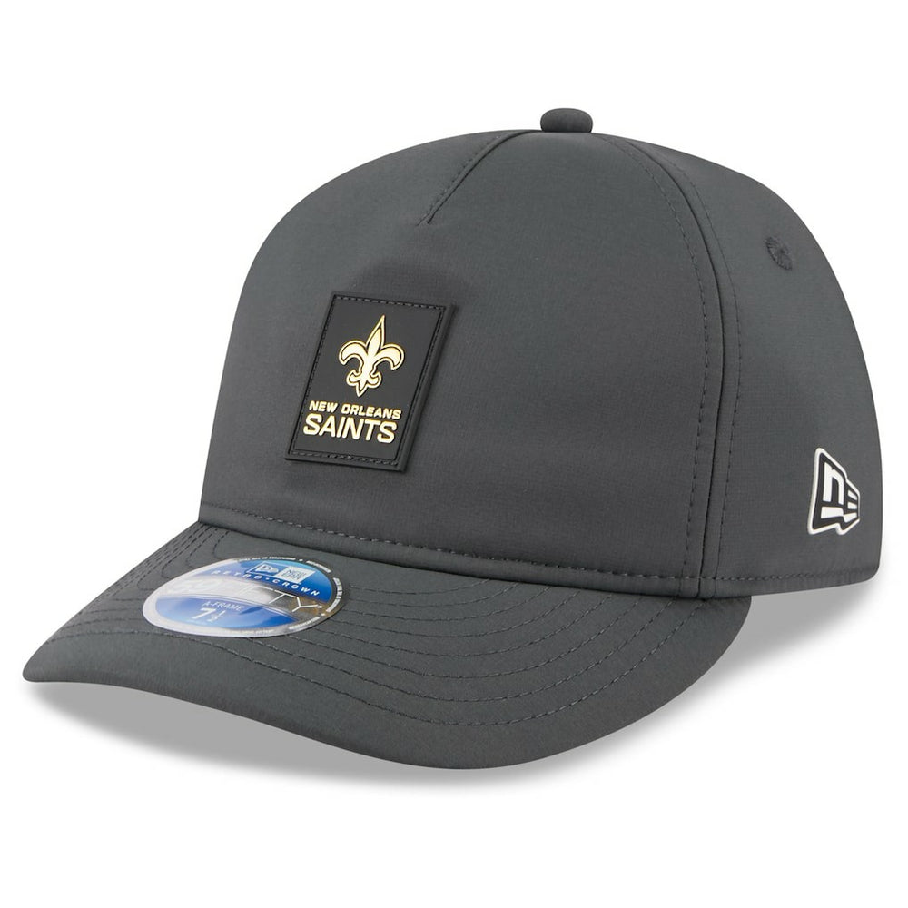 2025 Sideline Cold Weather Retro Crown 59FIFTY Fitted Hat - New Orleans Saints