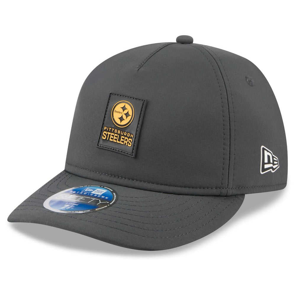 2025 Sideline Cold Weather Retro Crown 59FIFTY Fitted Hat - Pittsburgh Steelers