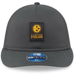 2025 Sideline Cold Weather Retro Crown 59FIFTY Fitted Hat - Pittsburgh Steelers