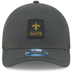 2025 Sideline Cold Weather 9FORTY M-Crown Adjustable Hat - New Orleans Saints