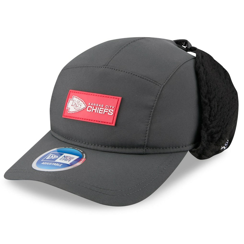 2025 Sideline Cold Weather Runner Dog Ear Adjustable Hat - Kansas City Chiefs