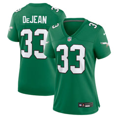 Cooper DeJean Women's Alternate Game Jersey - Philadelphia Eagles
