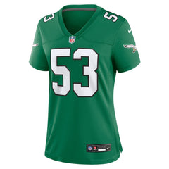 Zack Baun Women's Alternate Game Jersey - Philadelphia Eagles
