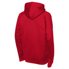 NHL Red Washington Capitals Fanatics Youth Authentic Pro Rink Raglan Hoodie
