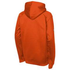 NHL Orange Philadelphia Flyers Fanatics Youth Authentic Pro Rink Raglan Hoodie