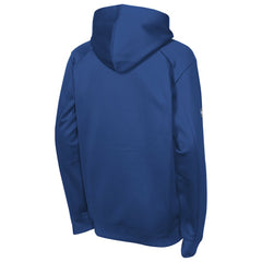 NHL Blue Vancouver Canucks Fanatics Youth Authentic Pro Rink Raglan Hoodie