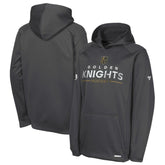 NHL Gray Vegas Golden Knights Fanatics Youth Authentic Pro Rink Raglan Hoodie