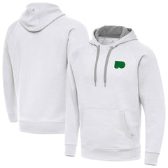 NHL White Philadelphia Flyers Antigua St. Patrick's Day Victory Pullover Hoodie