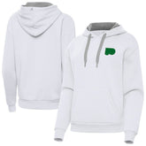 NHL White Philadelphia Flyers Antigua Women's St. Patrick's Day Victory Pullover Hoodie