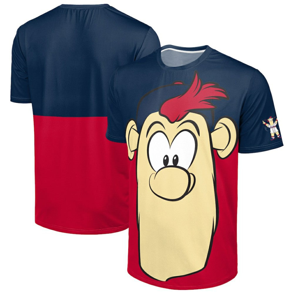 MLB Atlanta Braves FOCO Big Logo Mascot T-Shirt