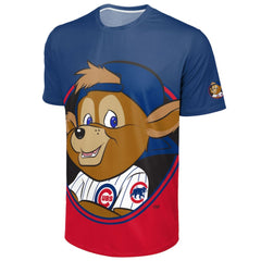 MLB Chicago Cubs FOCO Big Logo Mascot T-Shirt