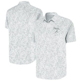 MLB Atlanta Braves Antigua Palm Tree Spring Training Lush Button-Up Shirt