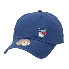 NHL Blue New York Rangers Mitchell & Ness Women's Micro Lefty Adjustable Hat