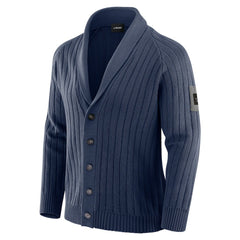 J. Palmer The Playmaker Cardigan Raglan Sweater - Dallas Cowboys