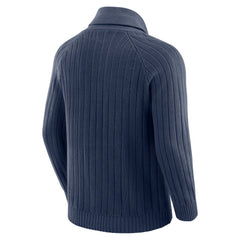 J. Palmer The Playmaker Cardigan Raglan Sweater - Dallas Cowboys