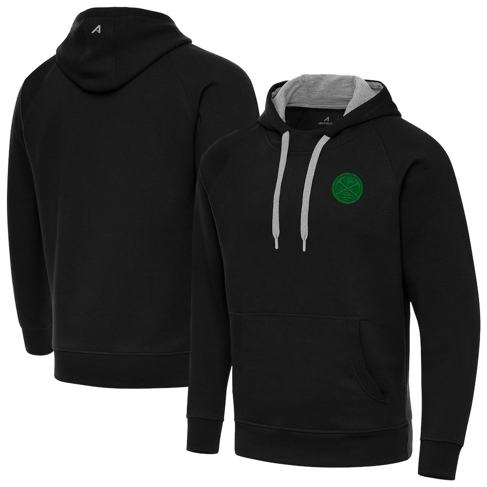 NBA Denver Nuggets Antigua St. Patrick's Day Victory Raglan Pullover Hoodie sale