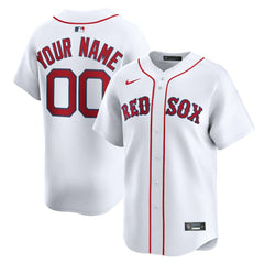 MLB Boston Red Sox Nike Home Limited Custom Jersey