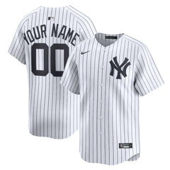 MLB New York Yankees Nike Home Limited Custom Jersey