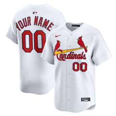 MLB St. Louis Cardinals Nike Home Limited Custom Jersey