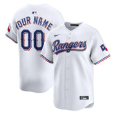MLB Texas Rangers Nike Home Limited Custom Jersey