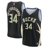 NBA Giannis Antetokounmpo Milwaukee Bucks Fast Break Replica Player Jersey