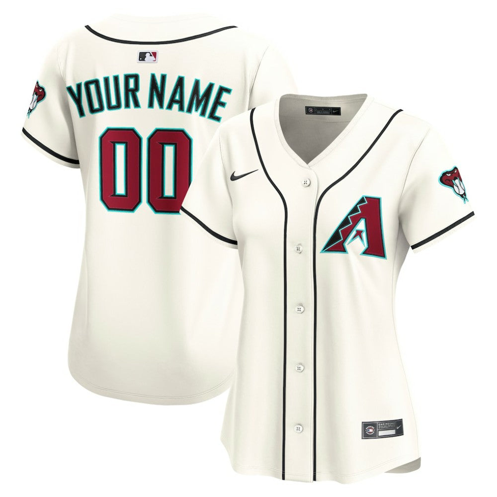 MLB Arizona Diamondbacks Nike Women's Home Limited Custom Jersey