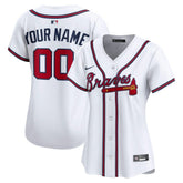 MLB Atlanta Braves Nike Women's Home Limited Custom Jersey