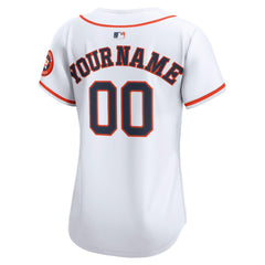 MLB Houston Astros Nike Women's Home Limited Custom Jersey