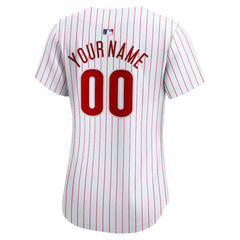 MLB Philadelphia Phillies Nike Women's Home Limited Custom Jersey