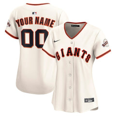 MLB San Francisco Giants Nike Women's Home Limited Custom Jersey