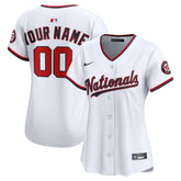 MLB Washington Nationals Nike Women's Home Limited Custom Jersey