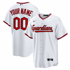 MLB Cleveland Guardians Nike Home Custom Replica Jersey
