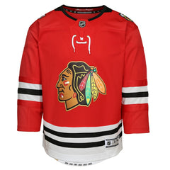 NHL Red Chicago Blackhawks Youth Centennial Premier Jersey